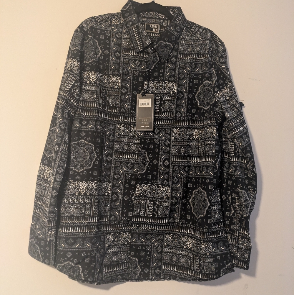 Back dress shirt